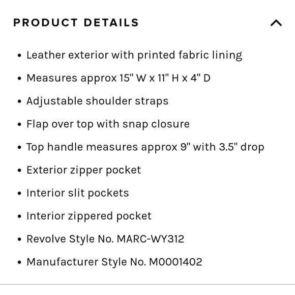 āSOLDāMarc by Marc Jacob's Classic Q Mariska Bkpk - Picture 7 of 16